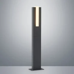 Lucande Terrassebelysning > LED-gadelampe Virgalia, 65 cm, IP65, antracit