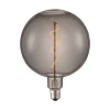 Lucande Dæmpbar Led-Pære|Filament Pære > LED-Globe E27 Ø 18 cm 4 W 1800 K, røgfarvet