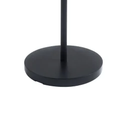 Lucande Solcellelamper|Terrassebelysning > LED-gulvlampe Eligio, bambus, Ø 39 cm, RGB