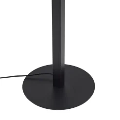 Gulvlamper|Gulvlamper ^ Lucande LED-gulvlampe Ilian, sort, metal, CCT, dæmpbar