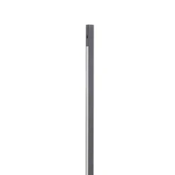 Gulvlamper|Gulvlamper ^ Lucande LED-gulvlampe Linija, sort, højde 110 cm, sensor