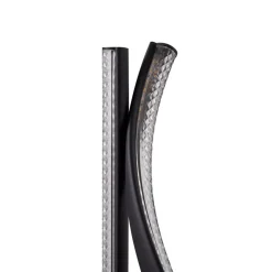Lucande Gulvlamper|Gulvlamper > LED-gulvlampe Rodado, sort, 132 cm, aluminium