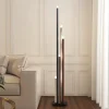 Gulvlamper|Gulvlamper ^ Lucande LED-gulvlampe Stoika, 150 cm, 5 lyskilder, metal
