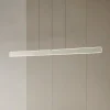 Lucande Pendellamper|Pendellamper > LED-hængelampe Arvon, aluminiumsfarvet, 117 cm, dæmpbar, CCT