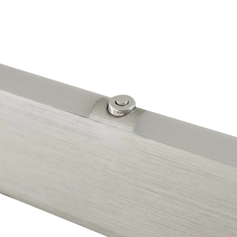 Lucande Pendellamper|Pendellamper > LED-hængelampe Arvon, aluminiumsfarvet, 117 cm, dæmpbar, CCT