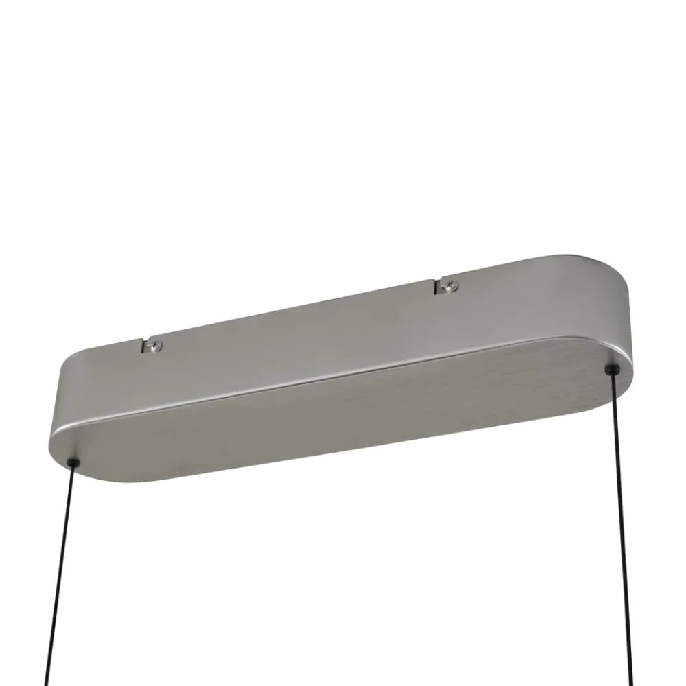 Lucande Pendellamper|Pendellamper > LED-hængelampe Arvon, aluminiumsfarvet, 117 cm, dæmpbar, CCT