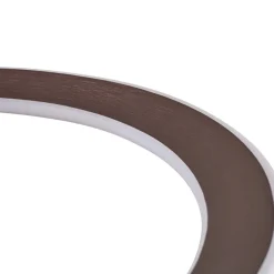 Pendellamper|Pendellamper ^ Lucande LED-hængelampe Eldra, kaffebrun, Ø 55 cm, CCT