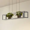Lucande Pendellamper > LED-hængelampe Estante, sort, dæmpbar
