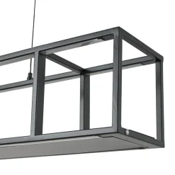 Lucande Pendellamper > LED-hængelampe Estante, sort, dæmpbar