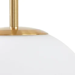 Lucande Pendellamper|Pendellamper > LED-hængelampe Joran, 3 lyskilder, hvid, glas