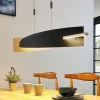 Lucande Pendellamper|Pendellamper > LED-hængelampe Marija, 101 cm, sort, dæmpbar