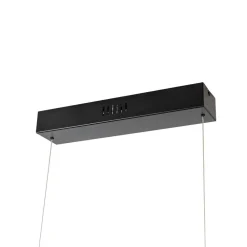 Lucande Pendellamper|Pendellamper > LED-hængelampe Nihalo, valnød, 122 cm, dæmpbar, CCT