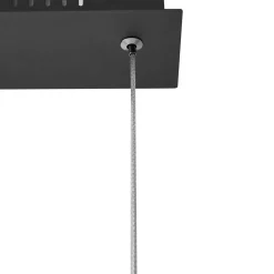 Lucande Pendellamper|Pendellamper > LED-hængelampe Rodado, sort, 110 cm, aluminium