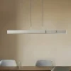 Pendellamper ^ Lucande LED-hængelampe Torven, aluminium, CCT, udtrækkelig