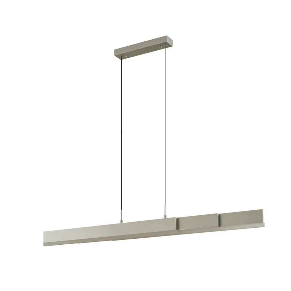 Pendellamper ^ Lucande LED-hængelampe Torven, aluminium, CCT, udtrækkelig
