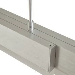 Pendellamper ^ Lucande LED-hængelampe Torven, aluminium, CCT, udtrækkelig