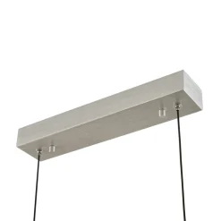 Pendellamper ^ Lucande LED-hængelampe Torven, aluminium, CCT, udtrækkelig