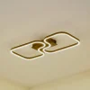 Lucande Loftlamper > LED-loftlampe Amiya, 64 cm, sort, aluminium