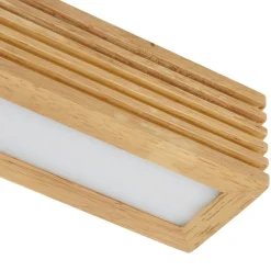 Lucande Gang|Loftlamper > LED-loftlampe Emara, lys træ, eg, dæmpbar
