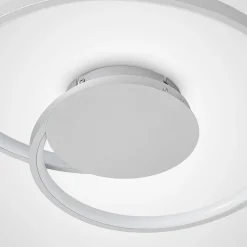 Gang|Loftlamper ^ Lucande LED-loftlampe Enesa, Ø 46 cm, 2.700 K, dæmpbar