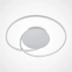 Lucande Gang|Loftlamper > LED-loftlampe Enesa, 63 cm, CCT, fjernbetjening, dæmpbar
