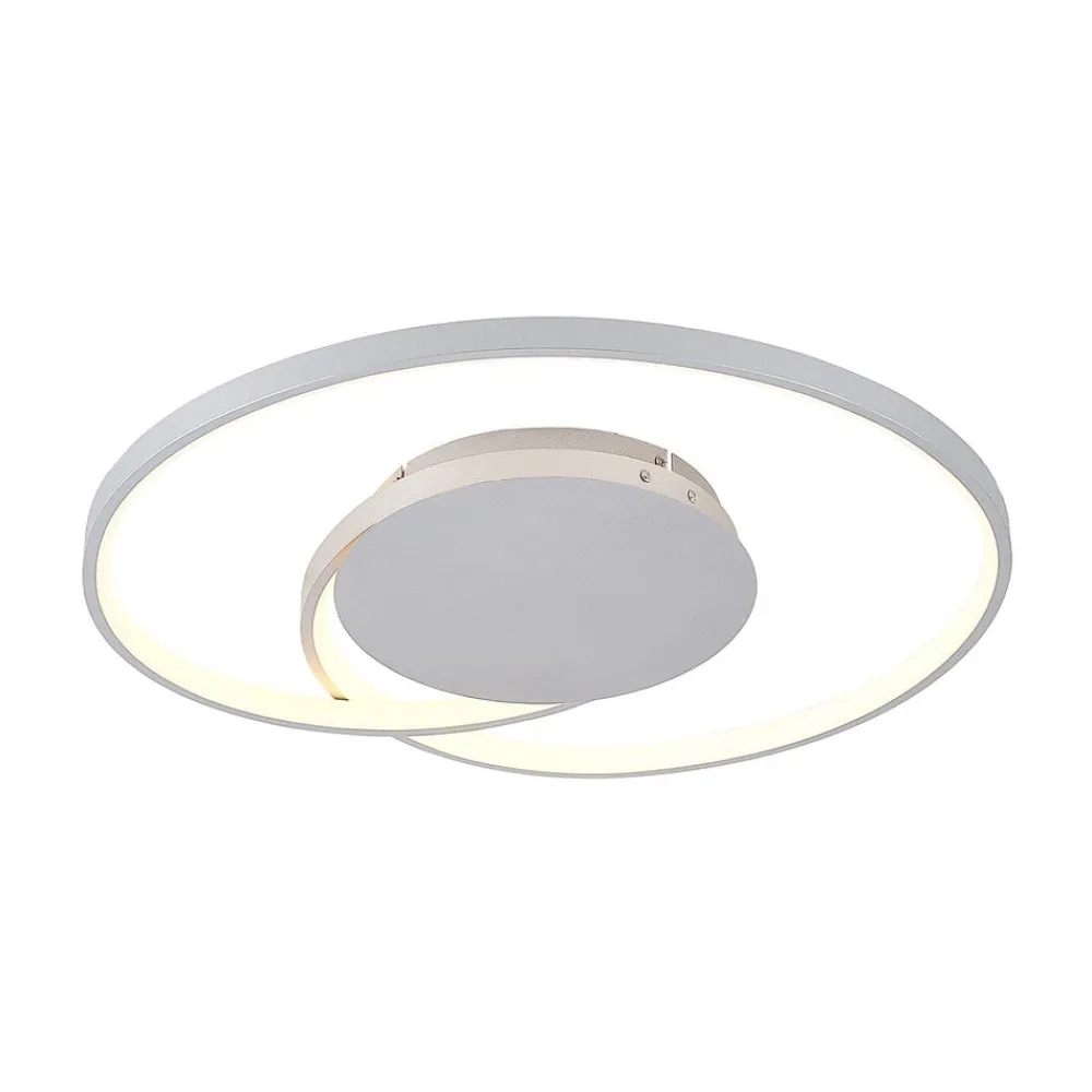Lucande Gang|Loftlamper > LED-loftlampe Enesa, 63 cm, CCT, fjernbetjening, dæmpbar
