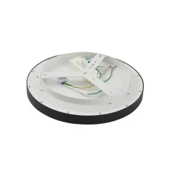 Lucande Loftlamper|Loftlamper > LED-loftlampe Rotundo, Ø 40 cm, sort, dæmpbar