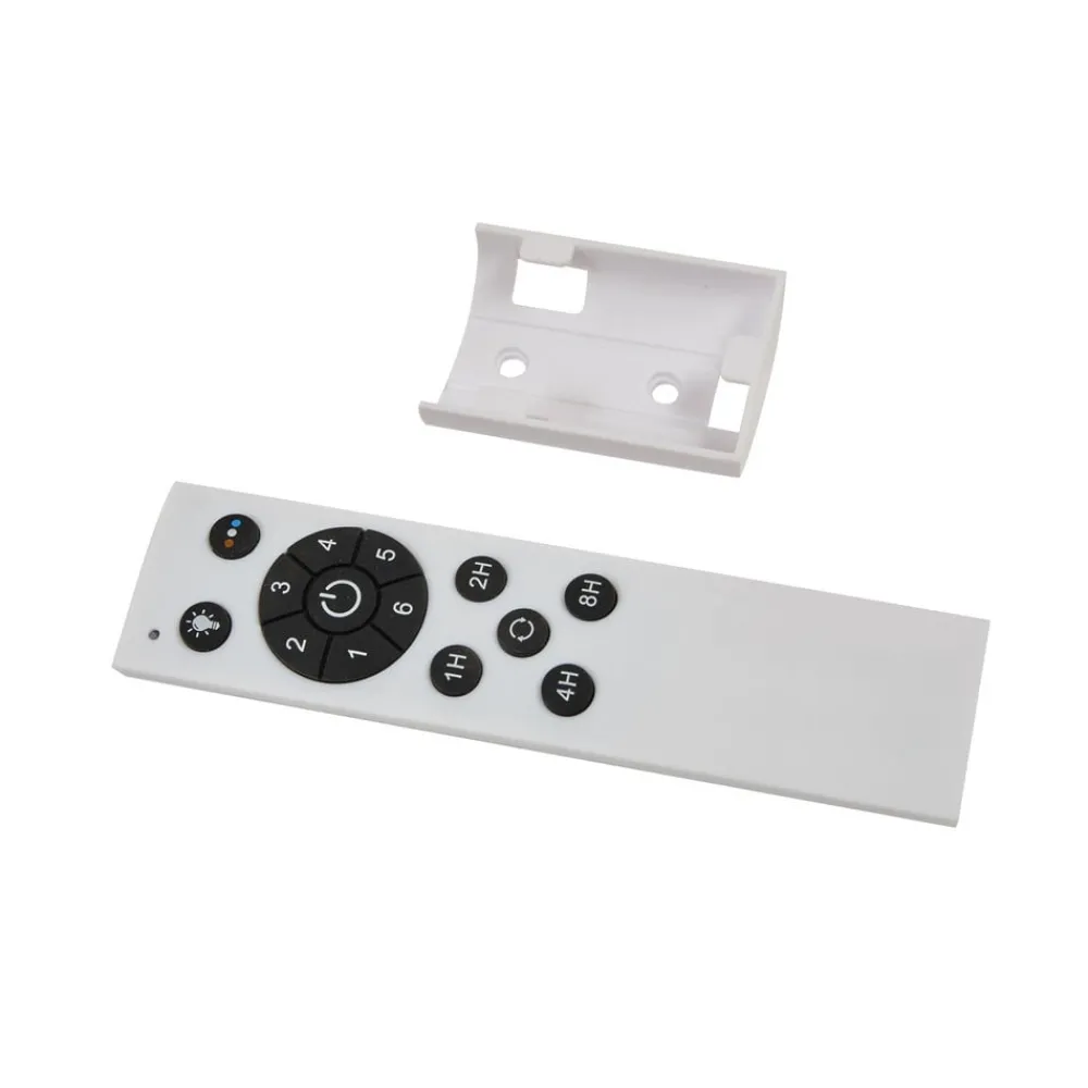Loftventilatorer ^ Lucande LED-loftventilator Faipari, hvid, DC, støjsvag, 132 cm