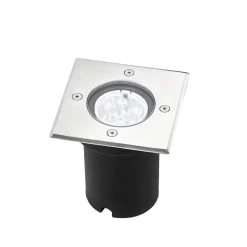 Lucande Terrassebelysning|Nedgravet Udebelysning > LED nedgravningslampe Ava, 12 cm x 12 cm, IP67
