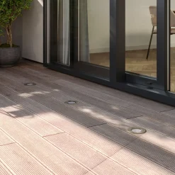 Lucande Terrassebelysning|Nedgravet Udebelysning > LED nedgravningslampe Ava, Ø 12 cm, rund, IP67