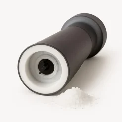 Bordlamper ^ Lucande LED-peberkværn Pepper, mørkegrå, batteri, IP44