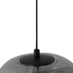 Lucande Pendellamper > LED-pendel Avelina, Ø 14cm , 1-lys. sort