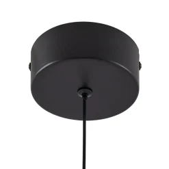 Pendellamper|Pendellamper ^ Lucande LED-pendellampe Hayley, sort, 1 lyskilde, glas