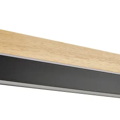 Lucande Pendellamper|Pendellamper > LED-pendellampe Holven, træ, CCT, længde 113 cm