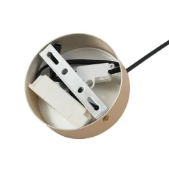 Pendellamper|Pendellamper ^ Lucande LED-pendellampe Livie, beige, aluminium, Ø 50 cm