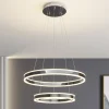 Lucande Pendellamper|Pendellamper > LED-pendellampe Lyani, 60 cm, 2 lyskilder, krom, dæmpbar