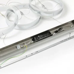 Lucande Pendellamper > LED-pendellampe Lyani, 115 cm, 3 lyskilder, krom, dæmpbar