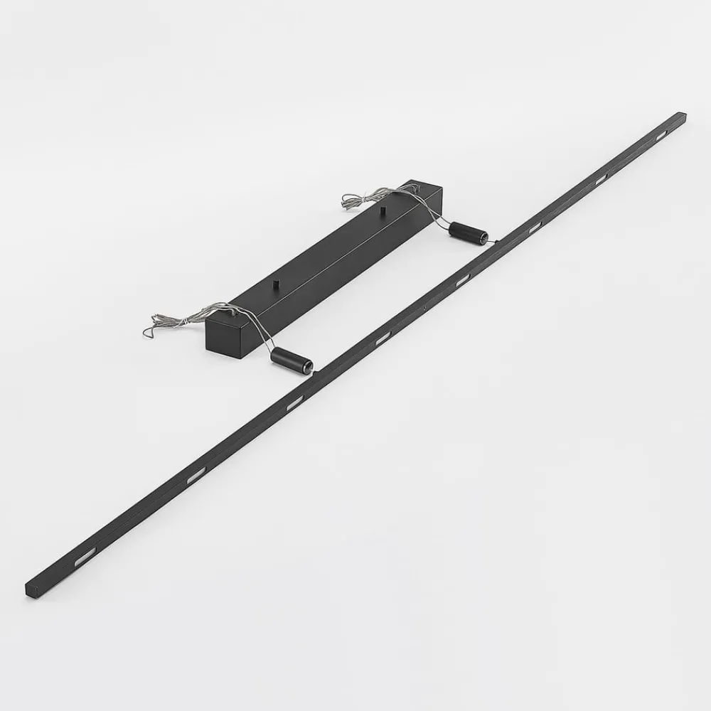 Lucande Pendellamper|Pendellamper > LED-pendellampe Stakato, 180 cm, 8 lyskilder, dæmpbar