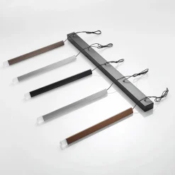 Lucande Pendellamper > LED-pendellampe Stoika, 88 cm, 5 lyskilder, metal