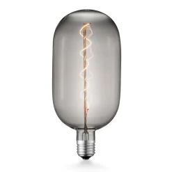 Lucande Dæmpbar Led-Pære|Led Pærer > LED-pære E27 T140 4W 1.800K dæmpbar røgfarvet