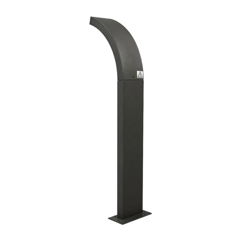 Lucande Terrassebelysning|Gadebelysning > LED pullert Juvia, 60 cm, antracit, IP54