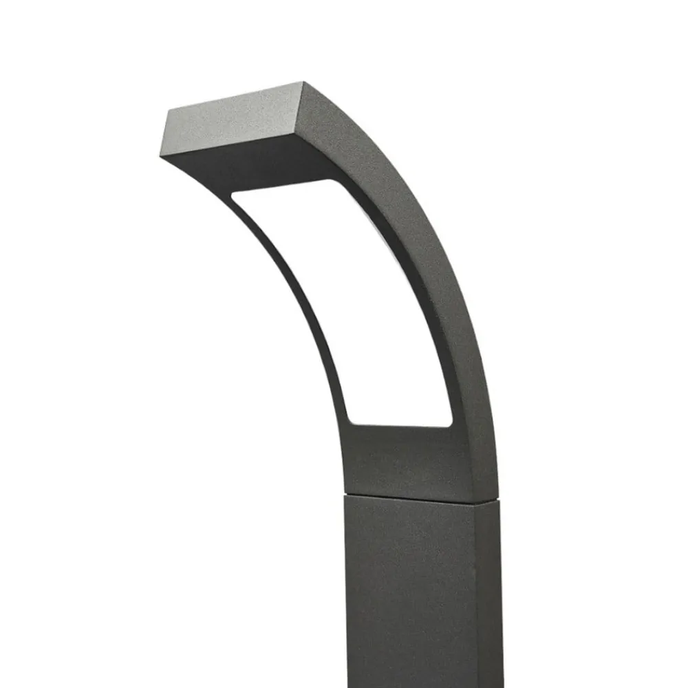 Lucande Terrassebelysning|Gadebelysning > LED pullert Juvia, 60 cm, antracit, IP54