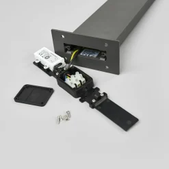 Lucande Terrassebelysning|Gadebelysning > LED pullert Juvia, 60 cm, antracit, IP54
