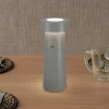 Lucande Bordlamper > LED-saltbøsse Salt, lysegrå, batteri, IP44