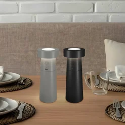 Lucande Dekorationsbelysning|Terrassebelysning > LED-salt- og peberbøsse Salt & Pepper, 2-pak
