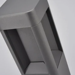 Lucande Sokkellamper > LED-sokkellampe Annika, antracit, metal, 50 cm