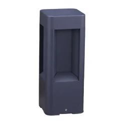 Lucande Terrassebelysning > LED-sokkellampe Annika, antracit, metal, 30 cm