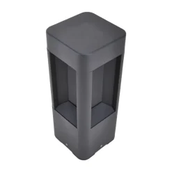 Lucande Terrassebelysning > LED-sokkellampe Annika, antracit, metal, 30 cm