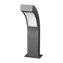 Sokkellamper ^ Lucande LED-sokkellampe Lennik, 40 cm, antracit, metal