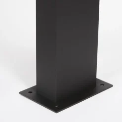 Sokkellamper ^ Lucande LED-sokkellampe Lennik, 40 cm, antracit, metal